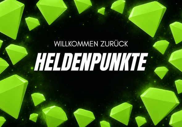 Die Heldenpunkte sind zurück