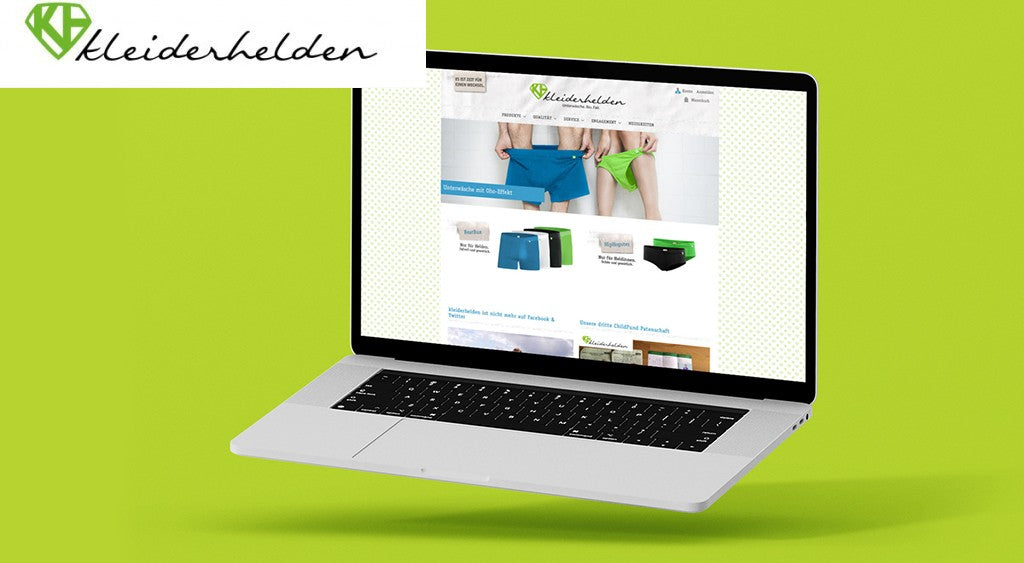 Neueröffnung kleiderhelden.com und Adé Heldenpunkte