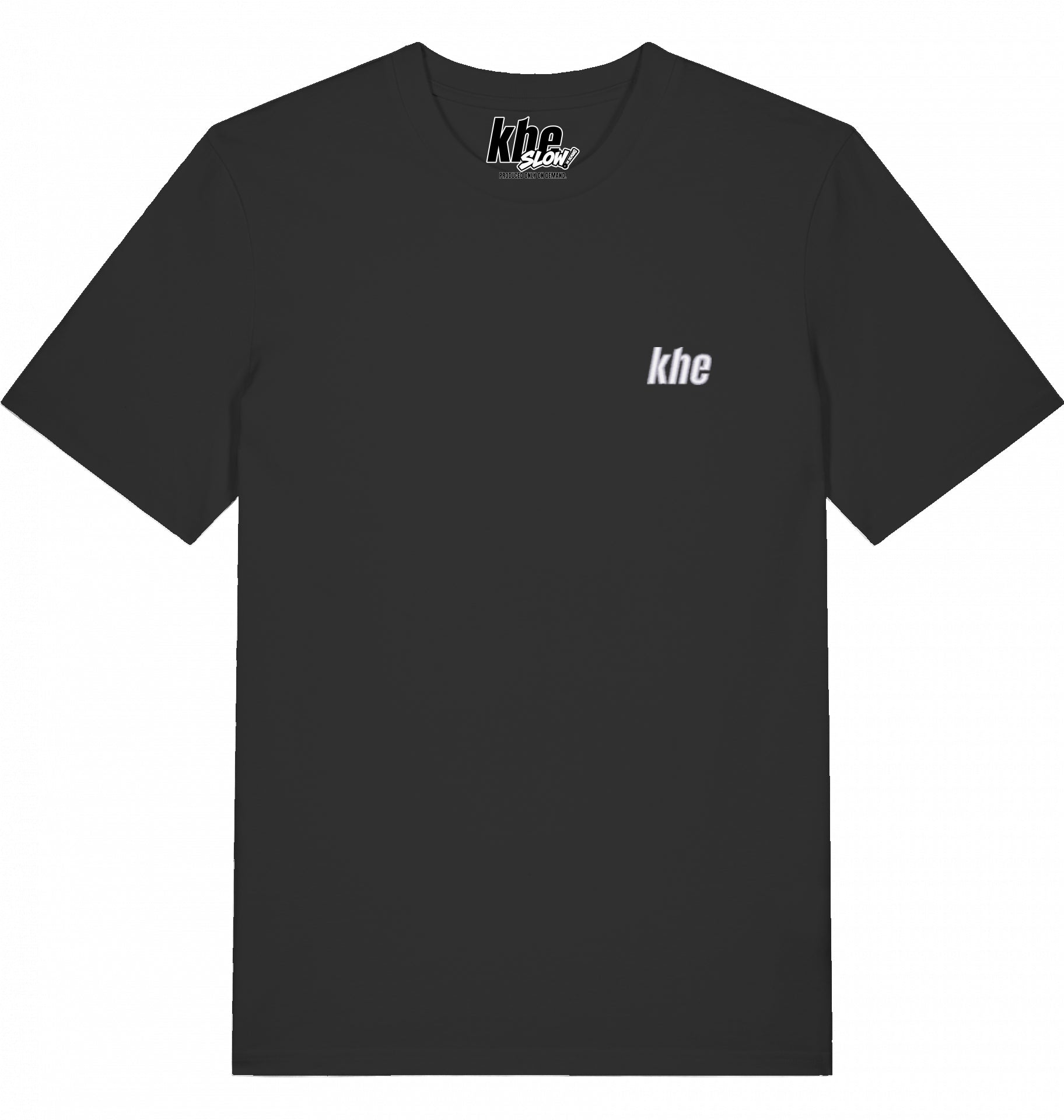 kheTee Unisex 180gr  "embroidered" (E001)