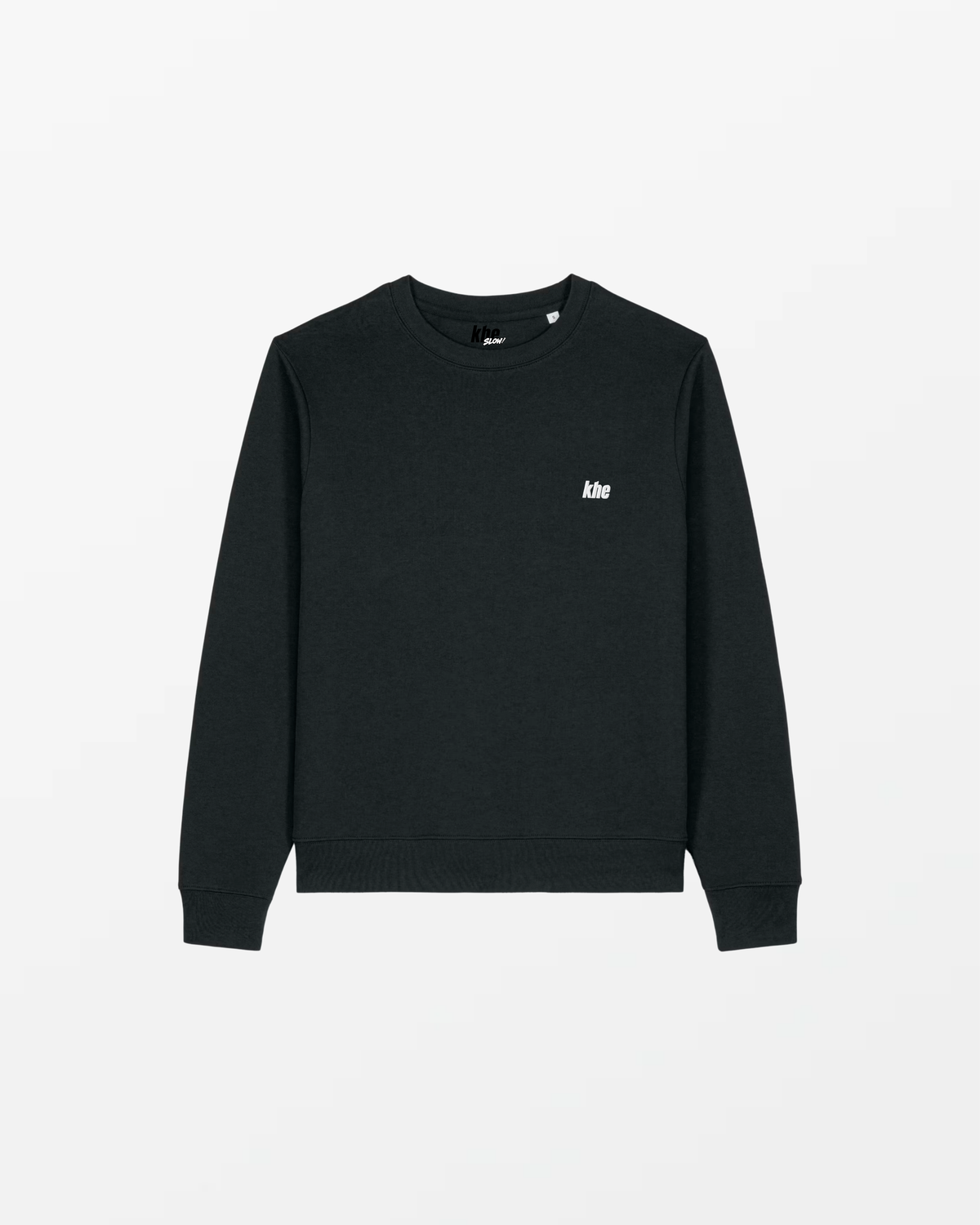 kheSweat W, „Logo Essentials“, medium fit, aus recycelter Baumwolle und Bio-Baumwolle