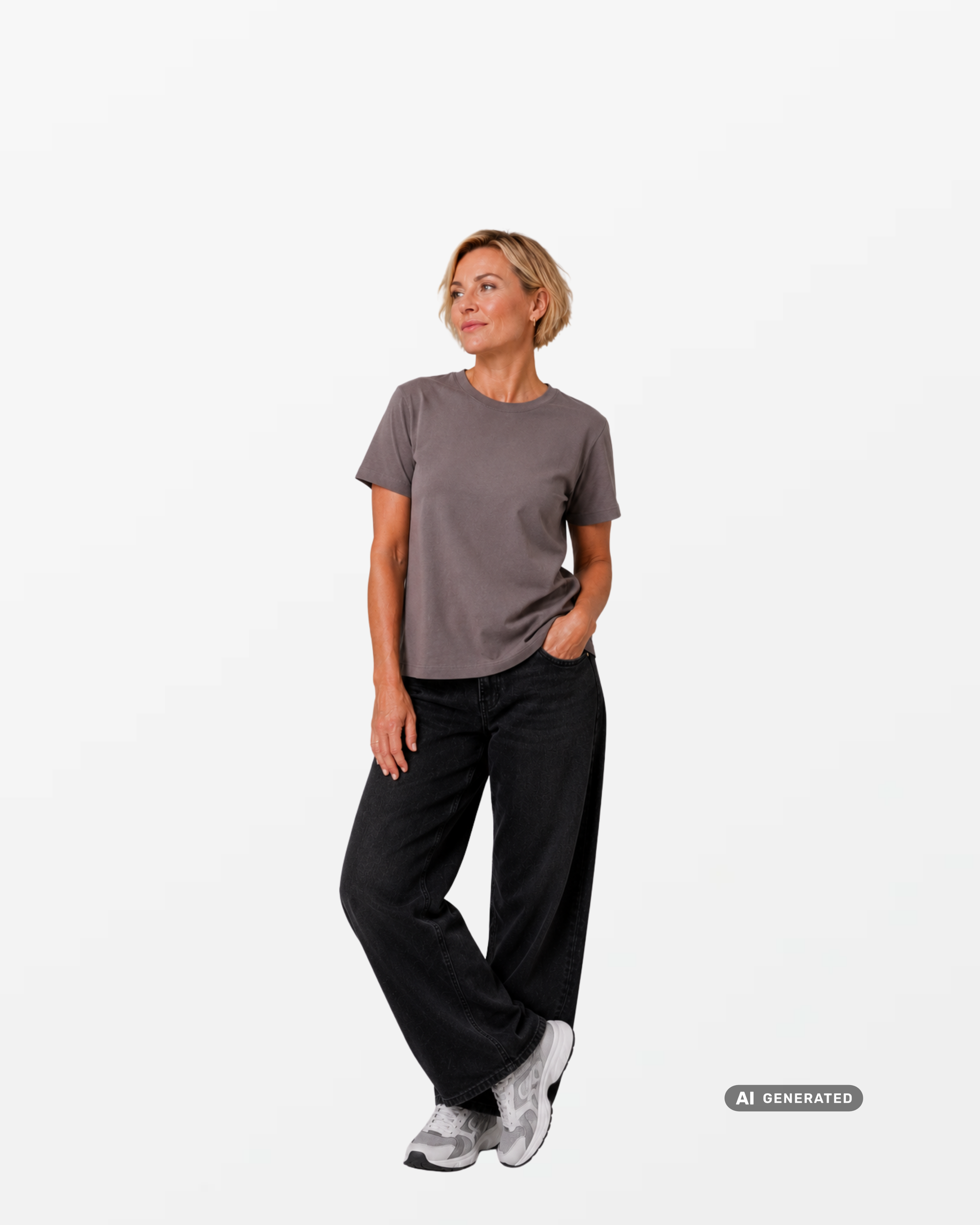 kheTee W, T-Shirt aus regenerativer Baumwolle