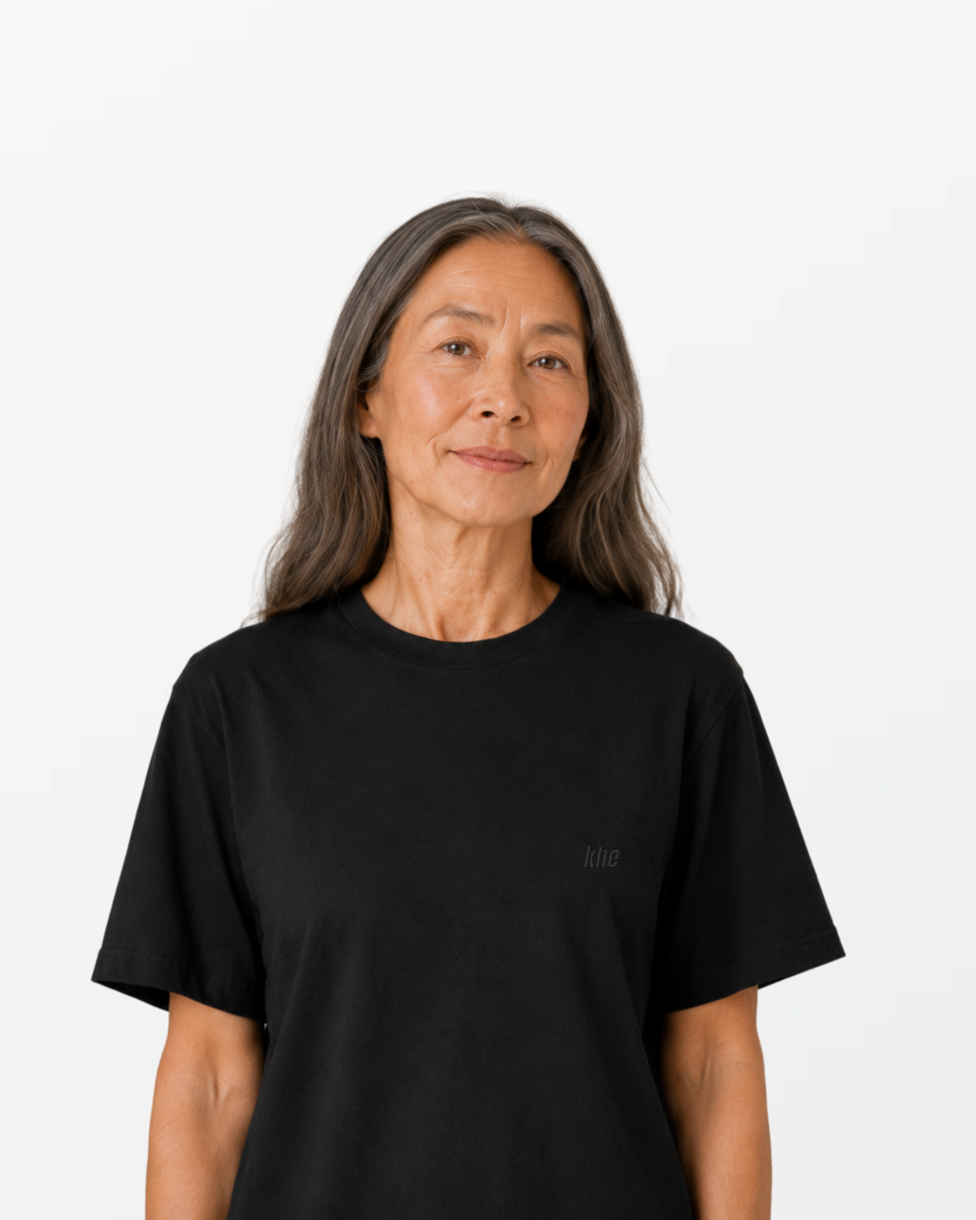 kheTee Unisex, 240g, „Logo Essentials“, relaxed fit, T-Shirt aus Bio-Baumwolle