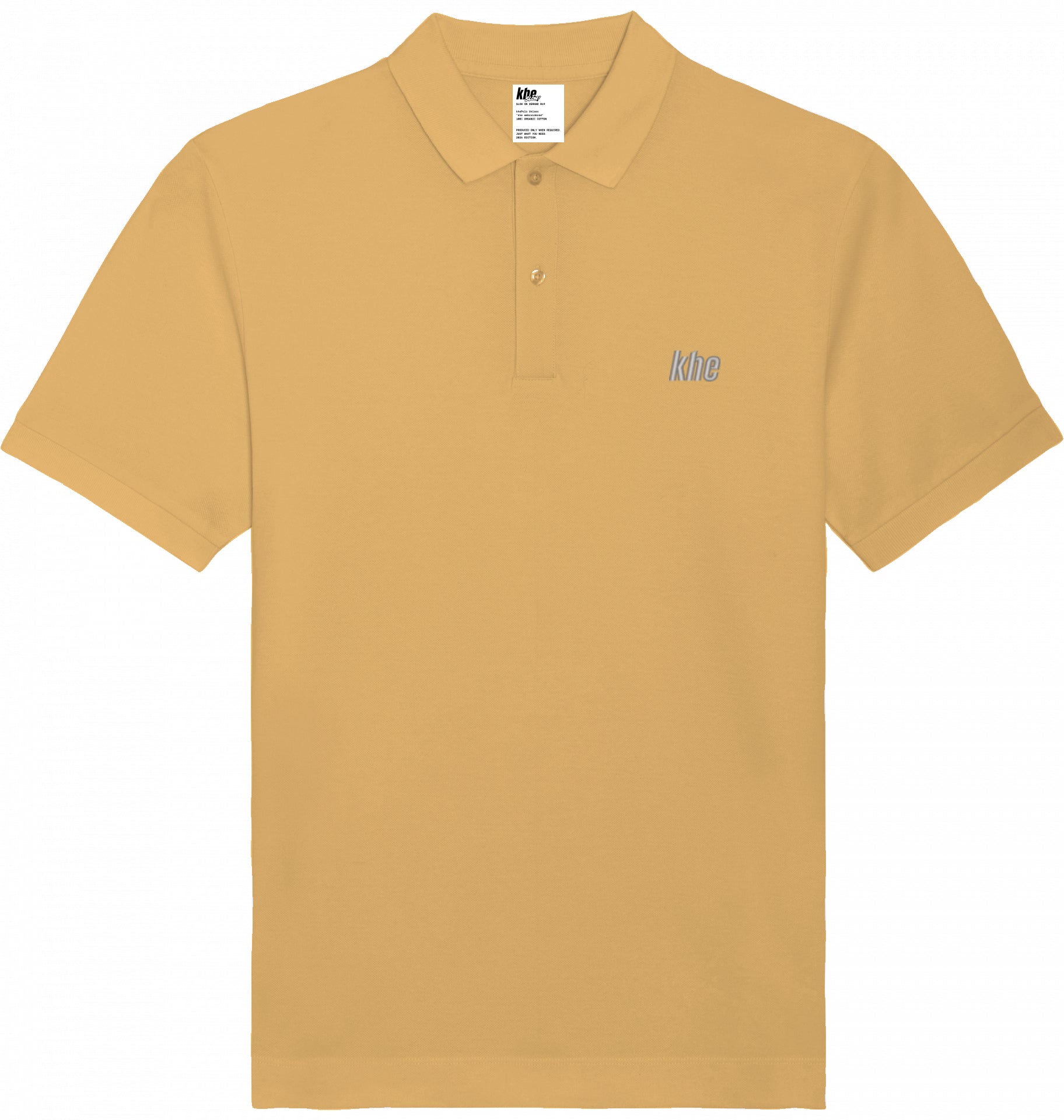 019 khePolo Unisex "khe embroidery"