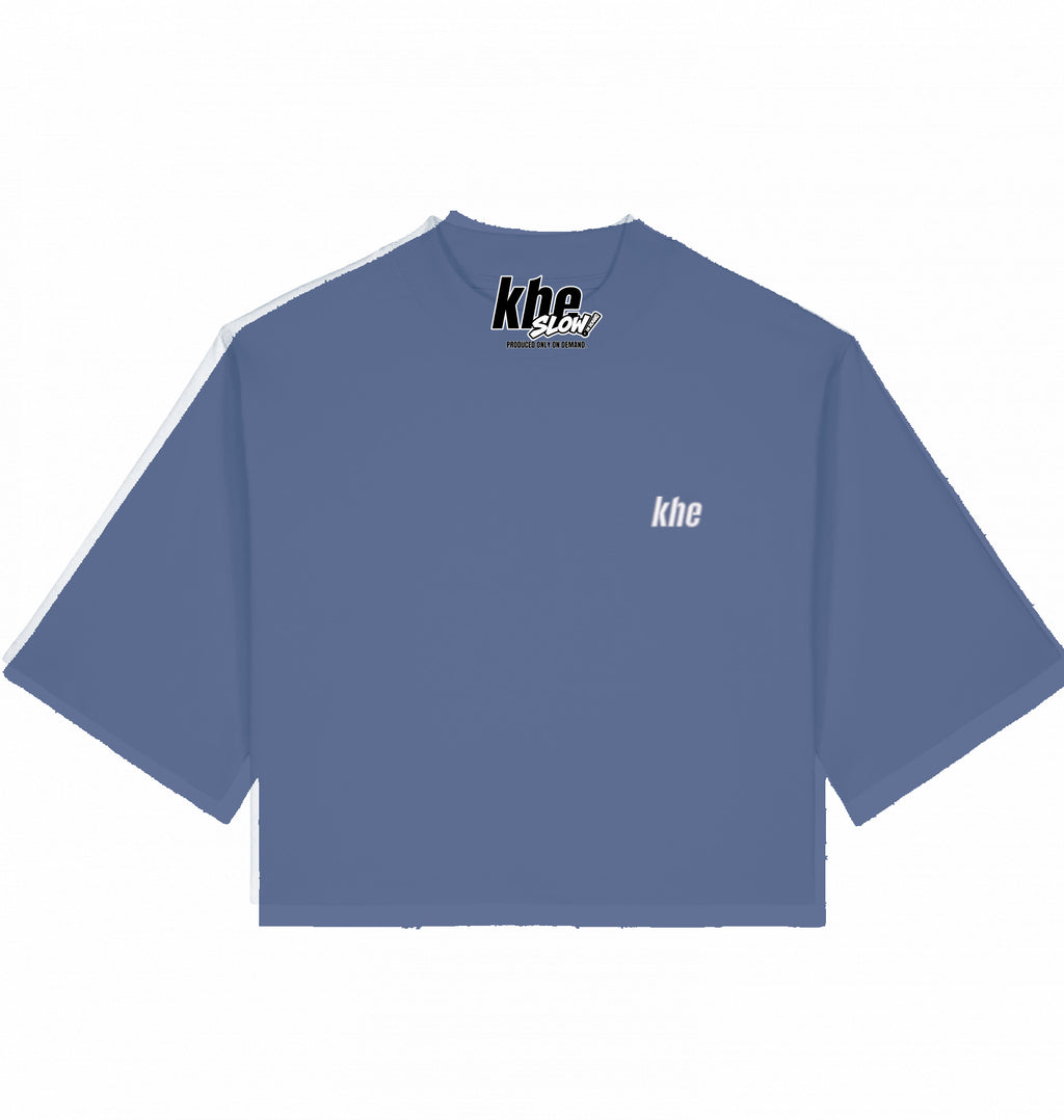 kheTee W Cropped "embroidered" (E005)