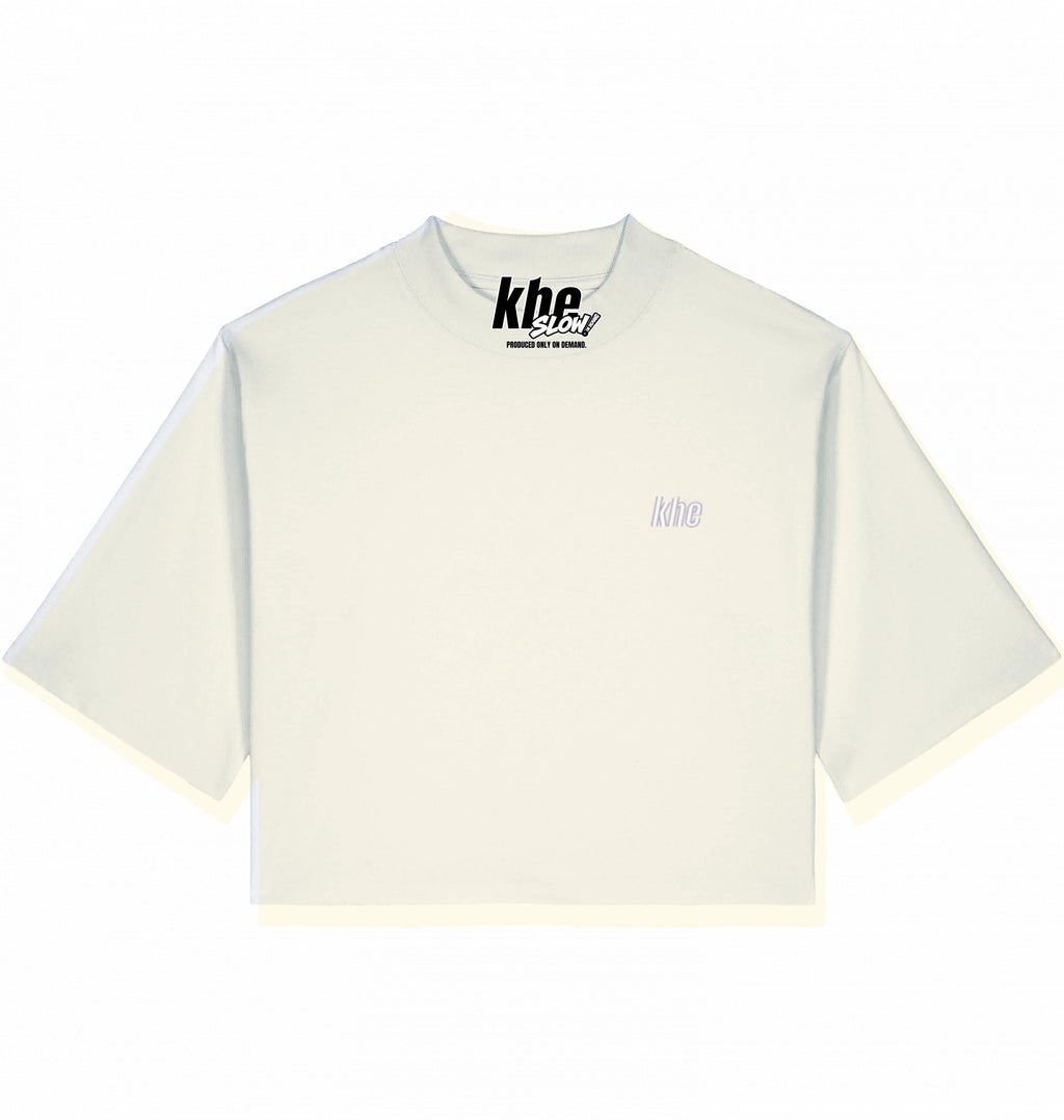 kheTee W Cropped "embroidered" (E005)