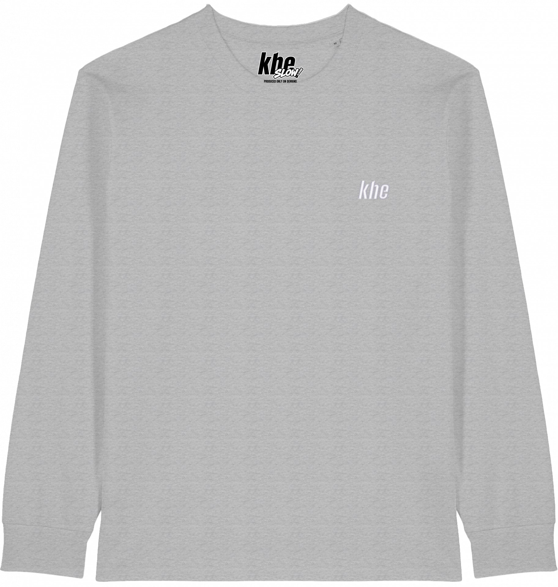 kheTee LS Unisex 240gr "embroidered" (E004)