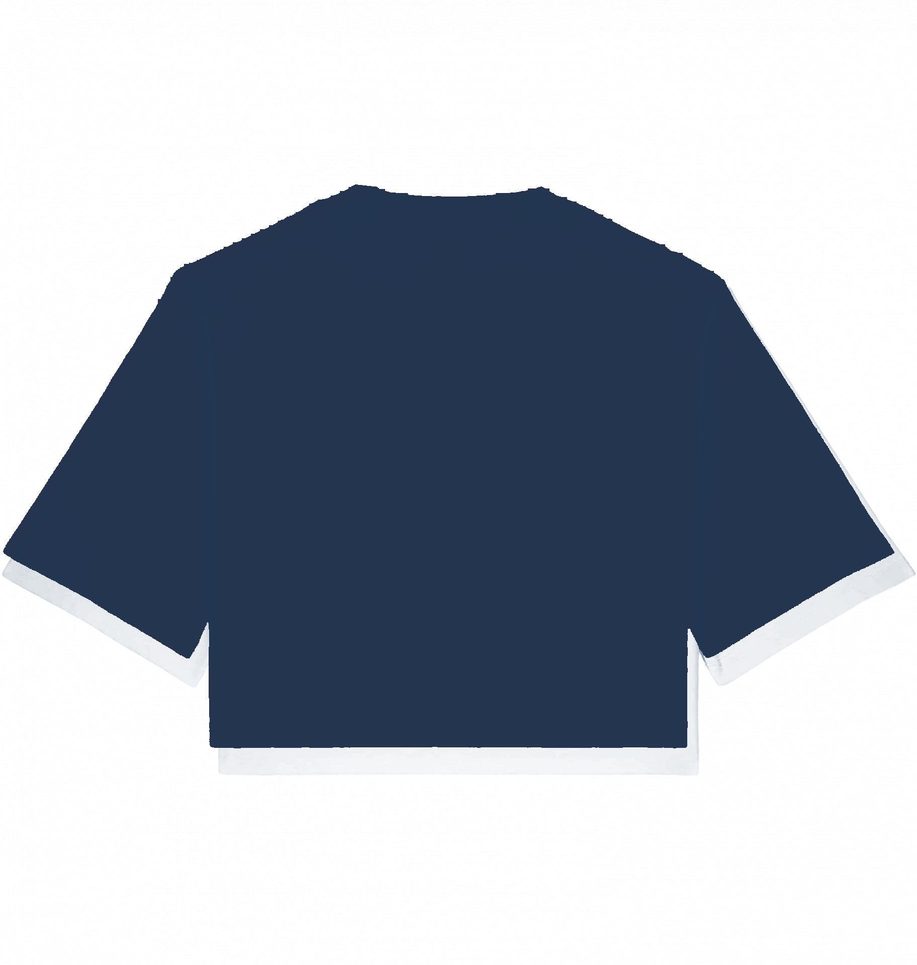 kheTee W Cropped "embroidered" (E005)
