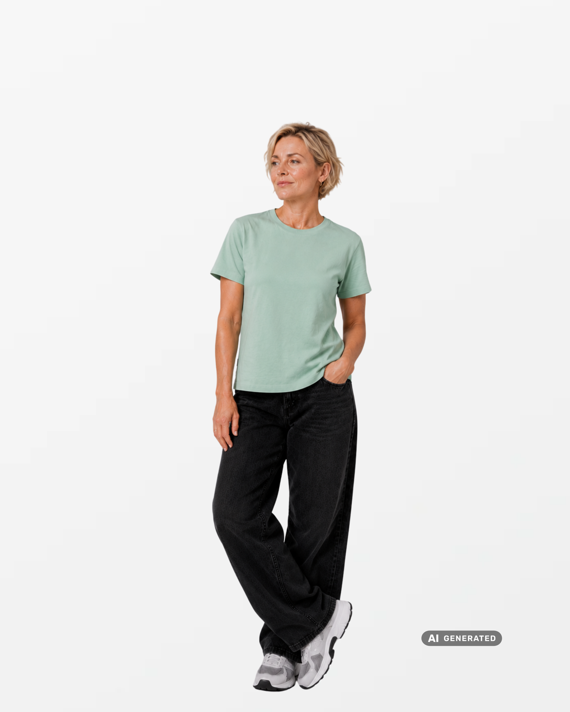 kheTee W, T-Shirt aus regenerativer Baumwolle