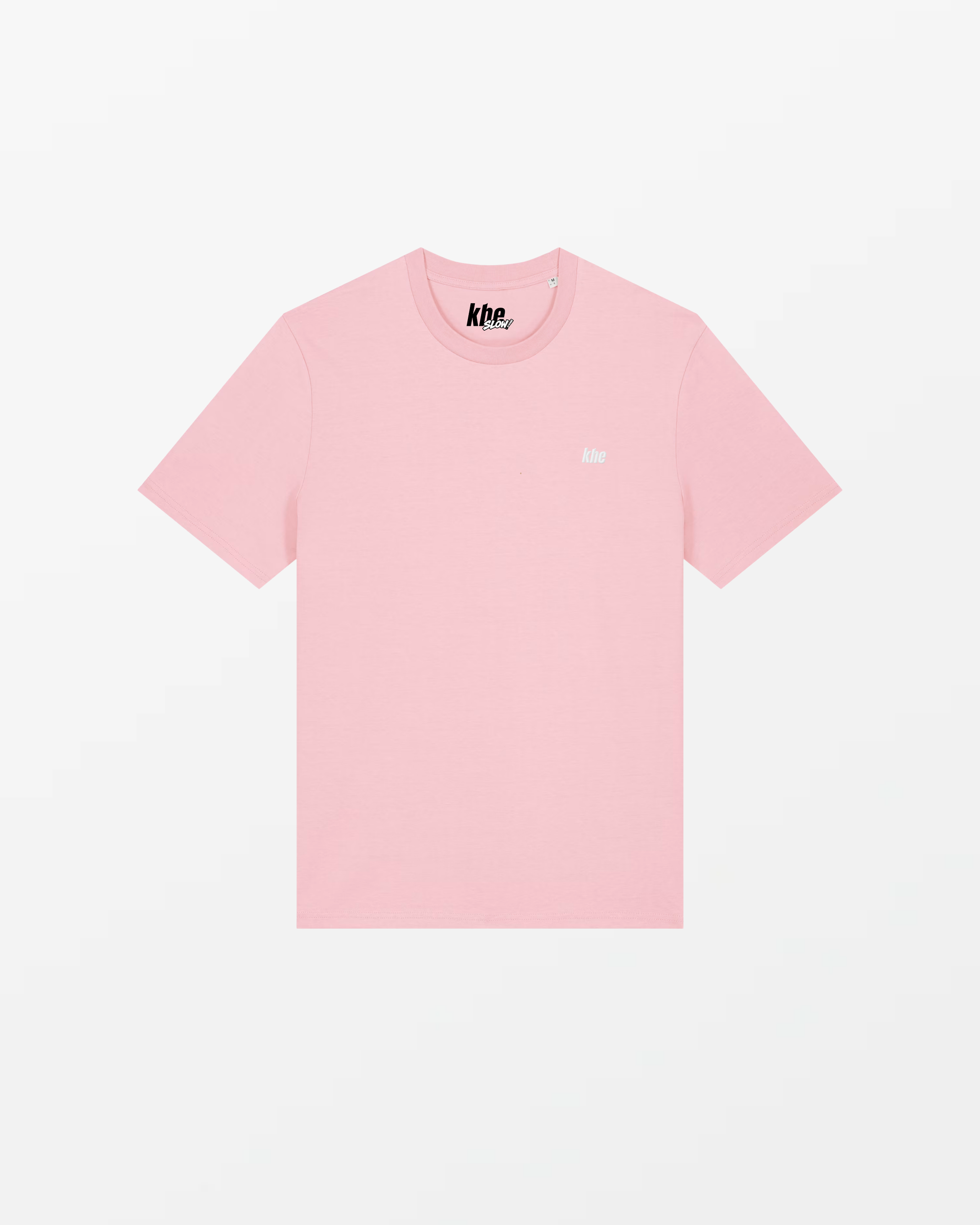 kheTee Unisex, 180g, „Logo Essentials“, regular fit, T-Shirt aus Bio-Baumwolle