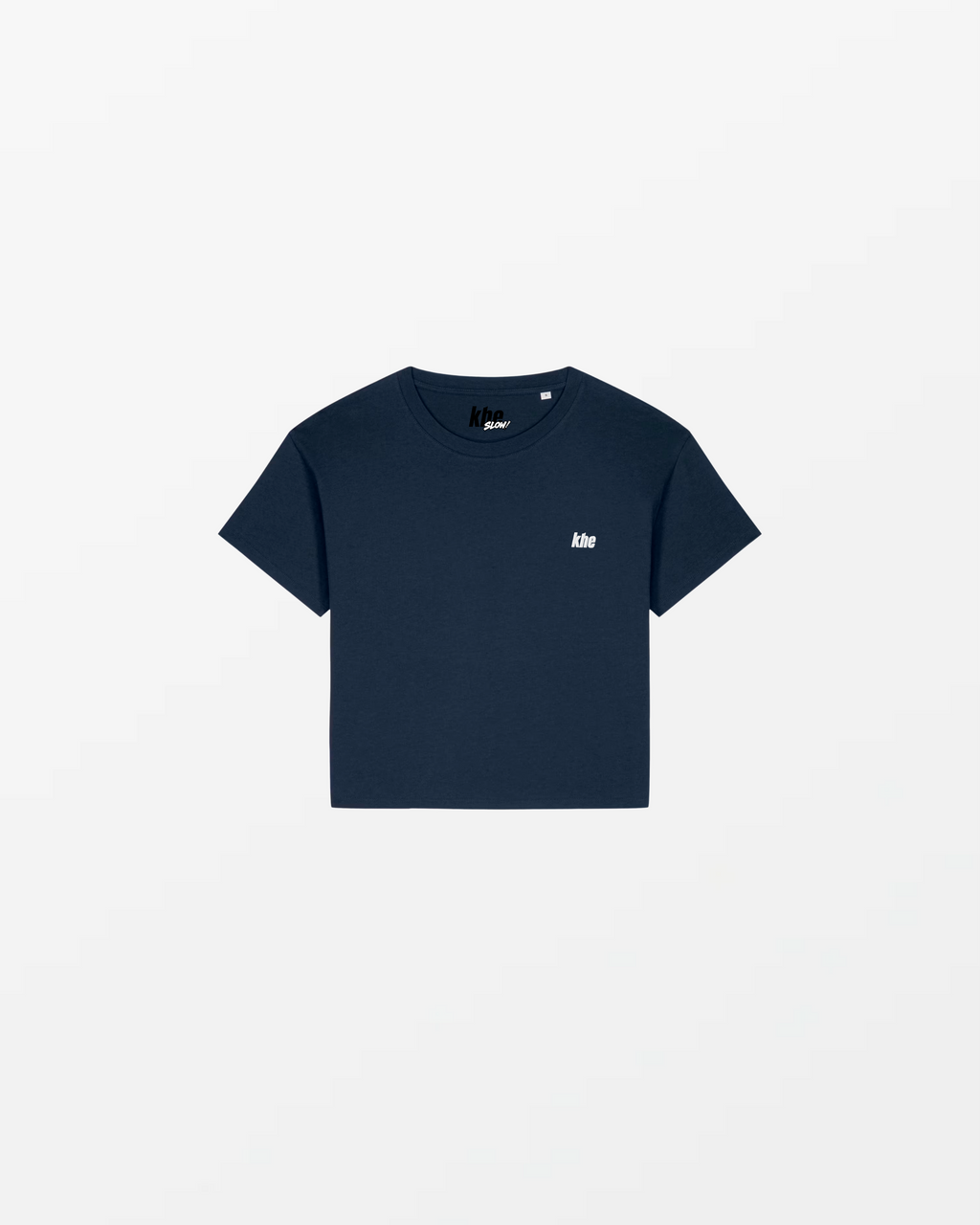 kheTee W comfort, „Logo Essentials“, relaxed fit,  T-Shirt aus Bio Baumwolle und TENCEL™ Modal