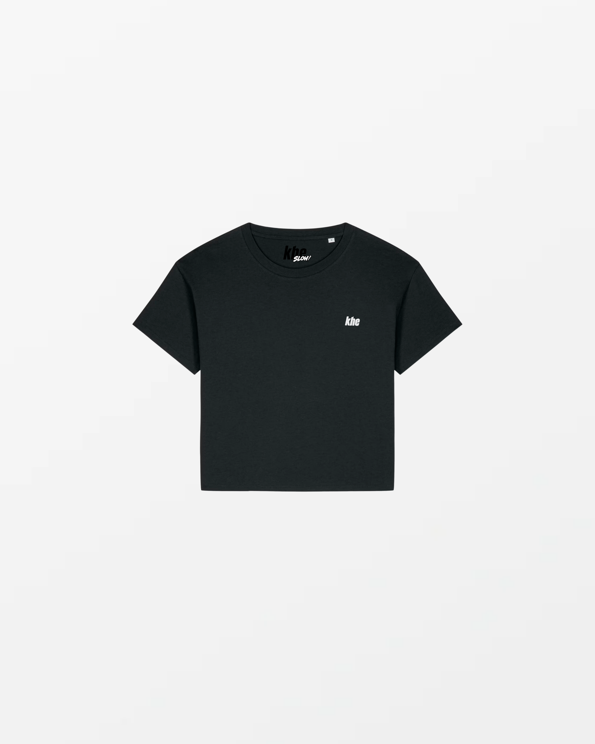 kheTee W comfort, „Logo Essentials“, relaxed fit,  T-Shirt aus Bio Baumwolle und TENCEL™ Modal