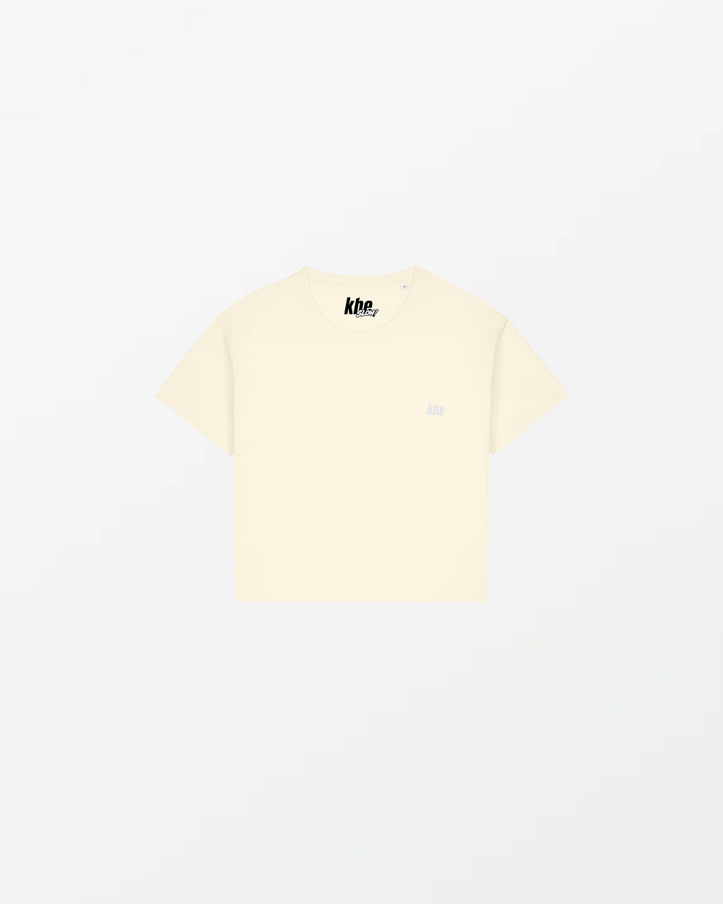 kheTee W comfort, „Logo Essentials“, relaxed fit,  T-Shirt aus Bio Baumwolle und TENCEL™ Modal