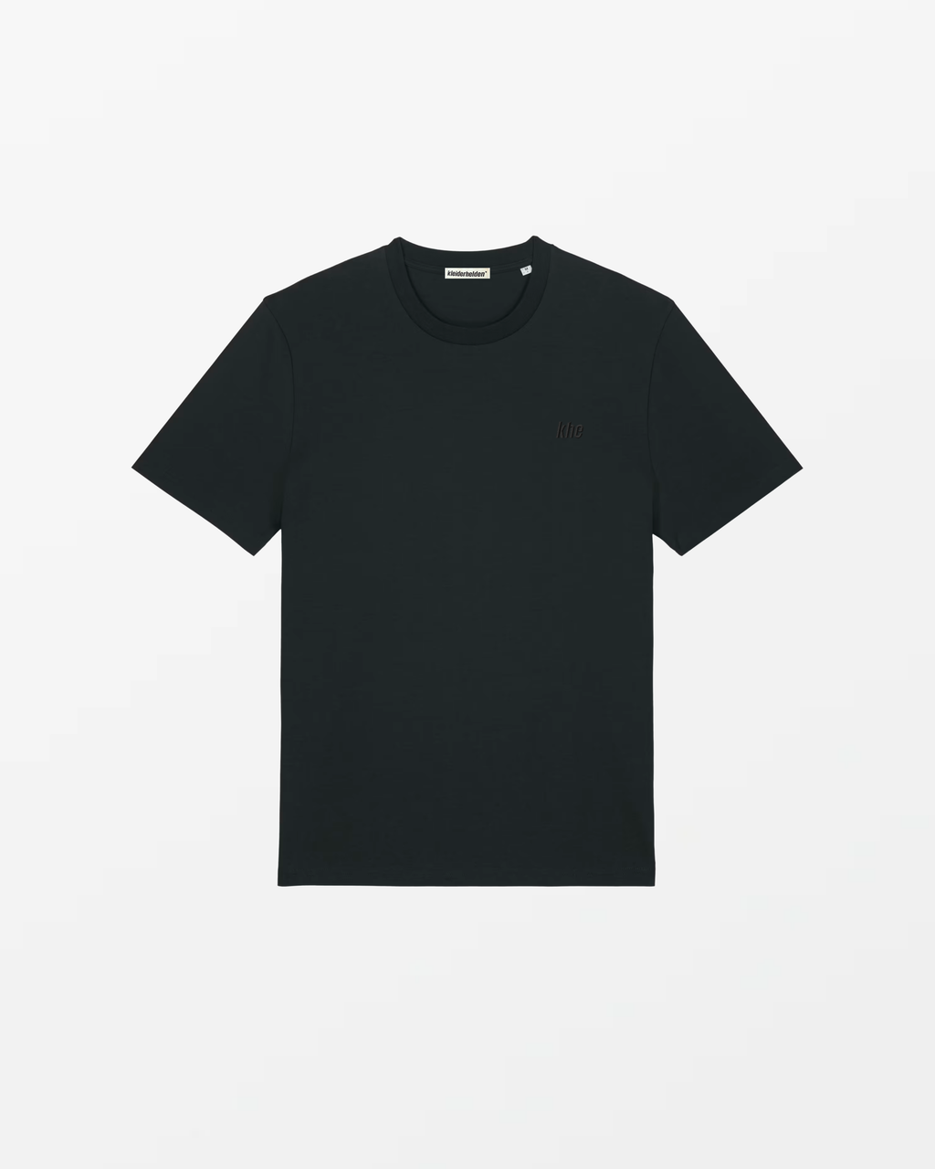 kheTee Unisex, 180g, „Logo Essentials“, regular fit, T-Shirt aus Bio-Baumwolle