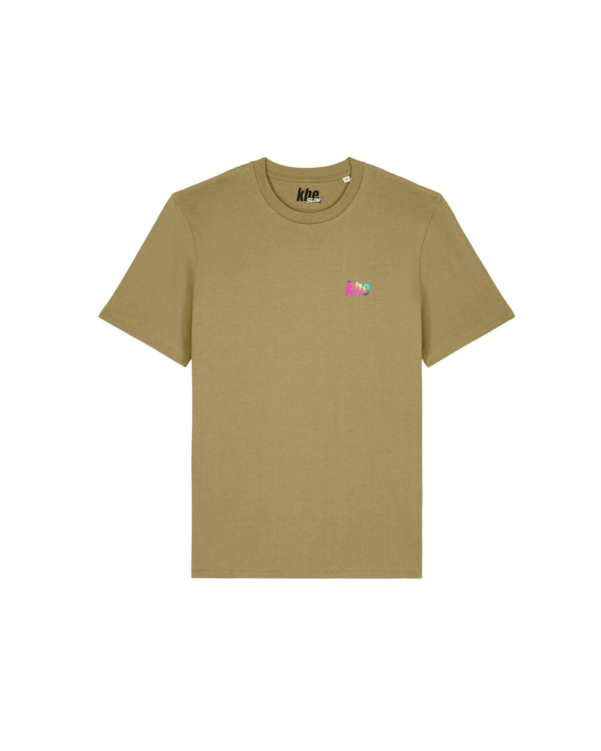 kheTee Unisex, 180gr, regular fit, "khe Neon Pink" (G001)