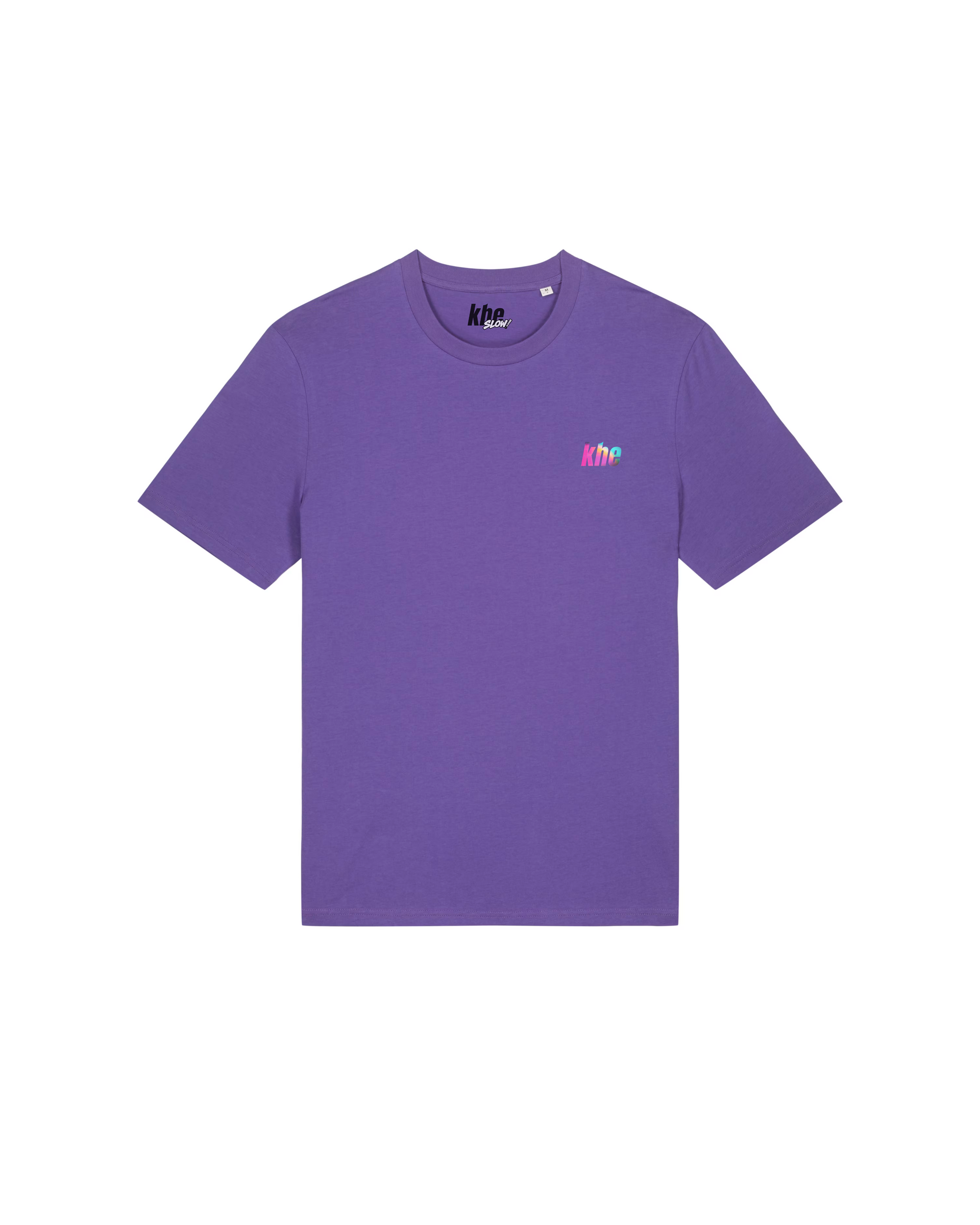 kheTee Unisex, 180gr, regular fit, "khe Neon Pink" (G001)