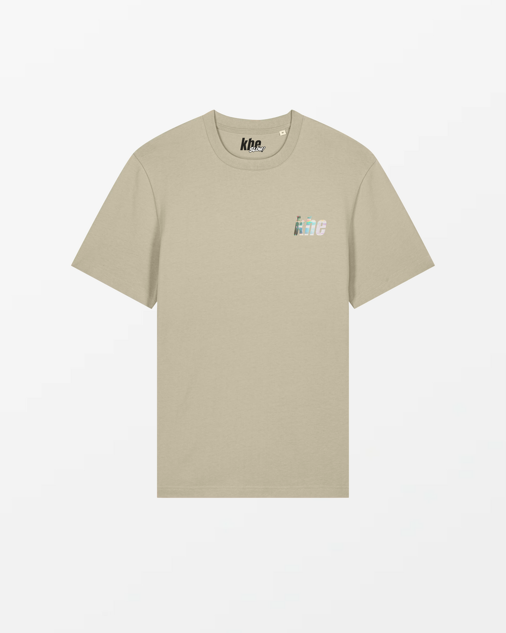 kheTee Unisex, 215g, „TV Glitch“, relaxed fit, aus Bio-Baumwolle