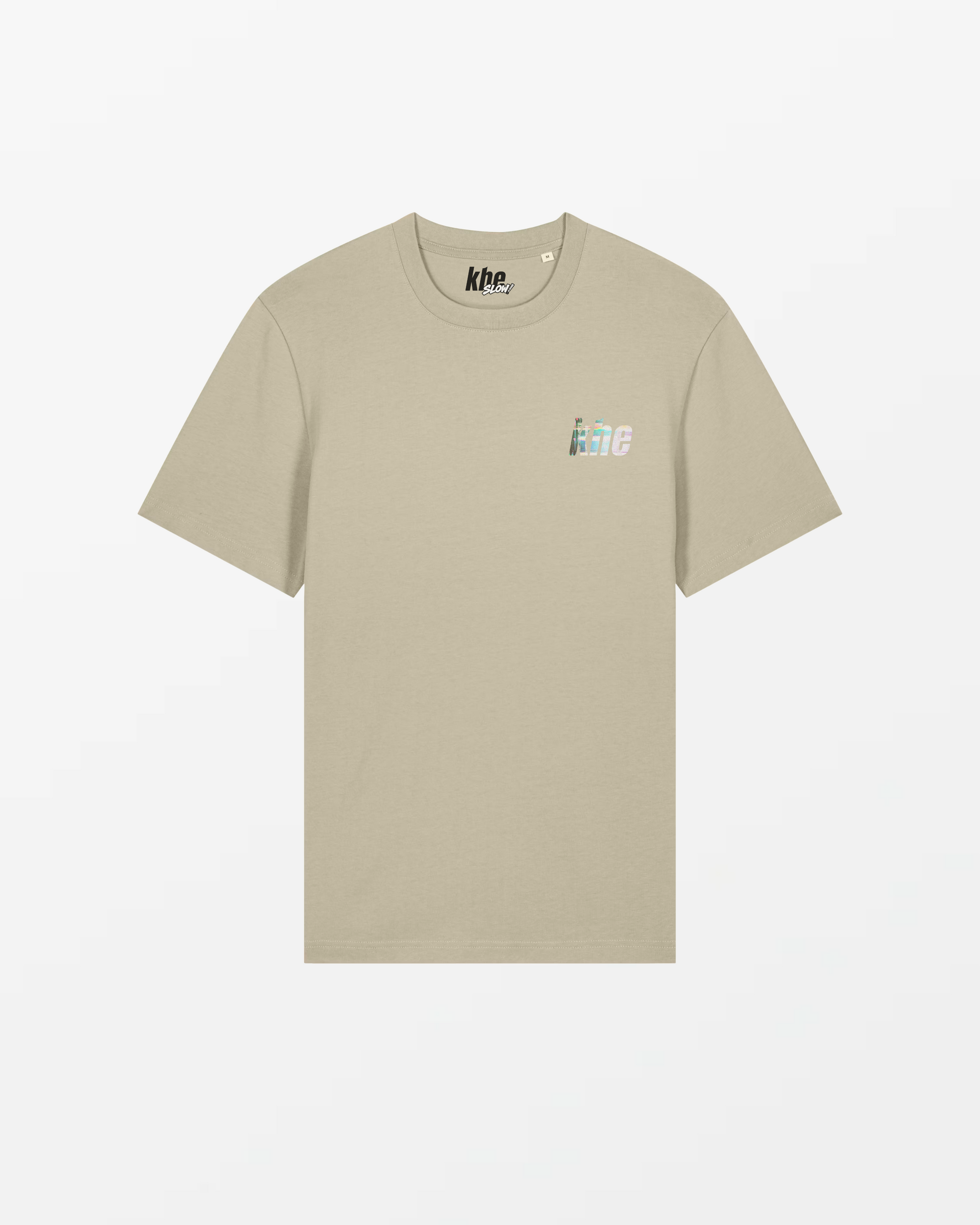 kheTee Unisex, 215g, „TV Glitch“, relaxed fit, aus Bio-Baumwolle