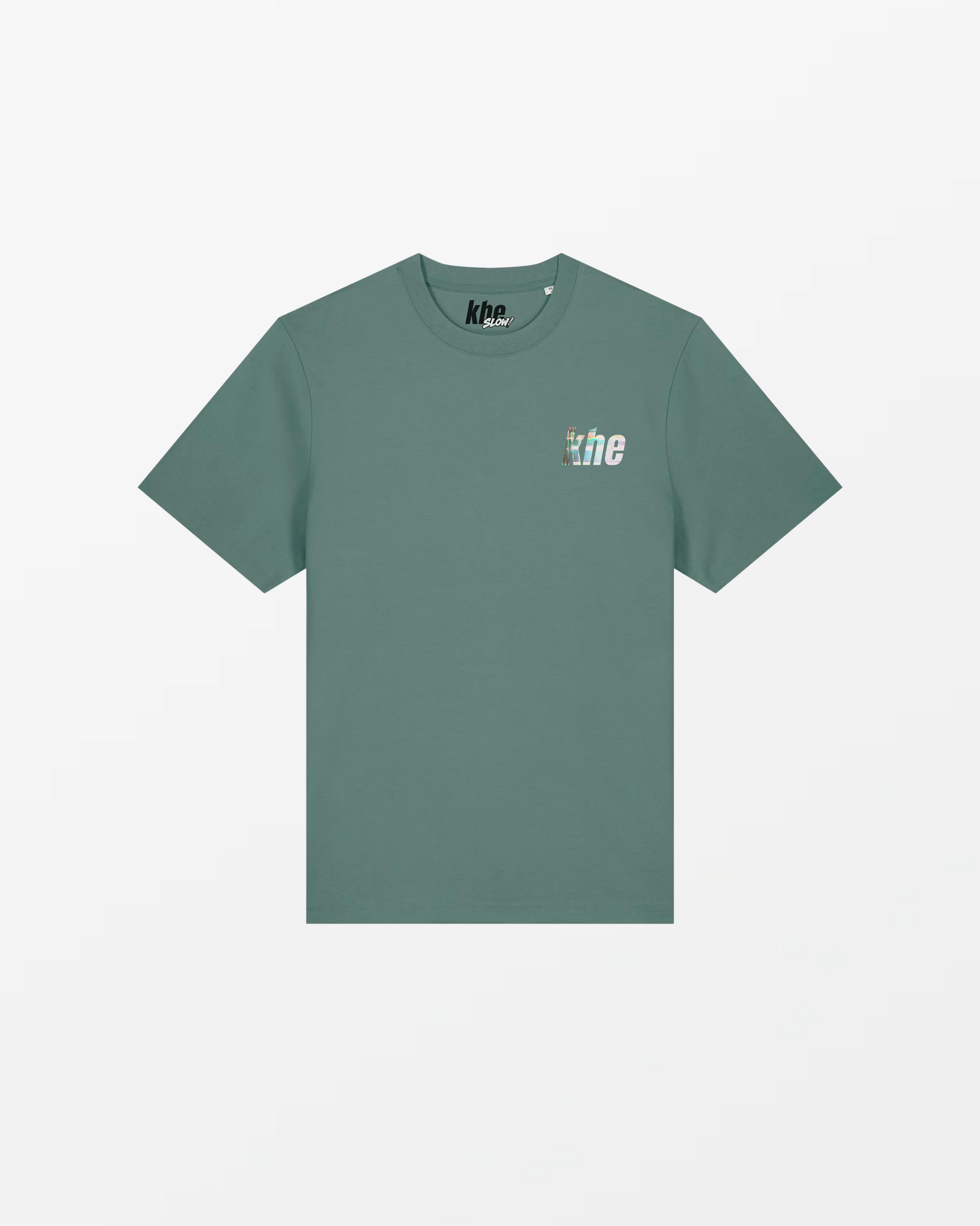 kheTee Unisex, 215g, „TV Glitch“, relaxed fit, aus Bio-Baumwolle