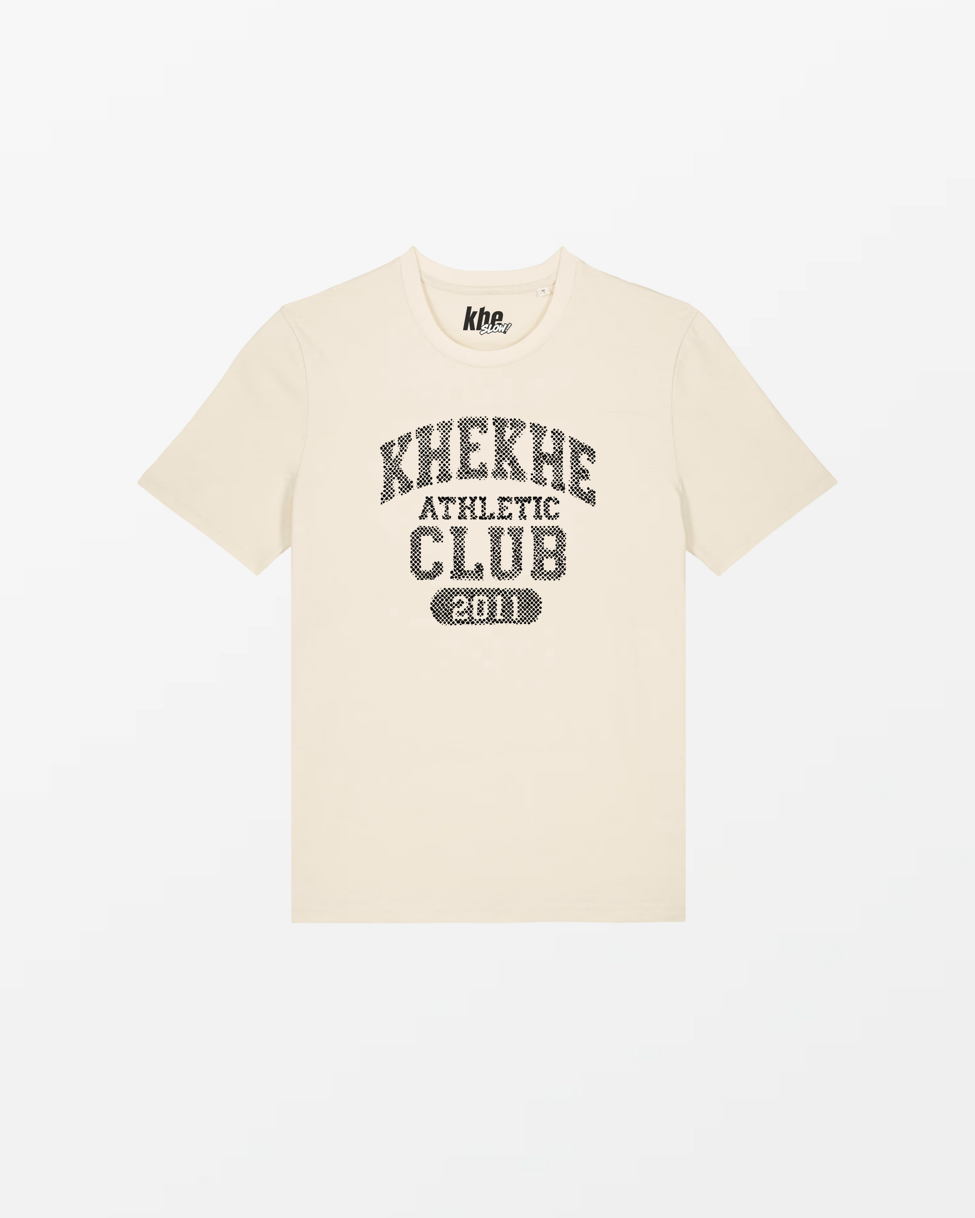 kheTee Unisex, 215g, „Athletic Dots“, relaxed fit, aus Bio-Baumwolle