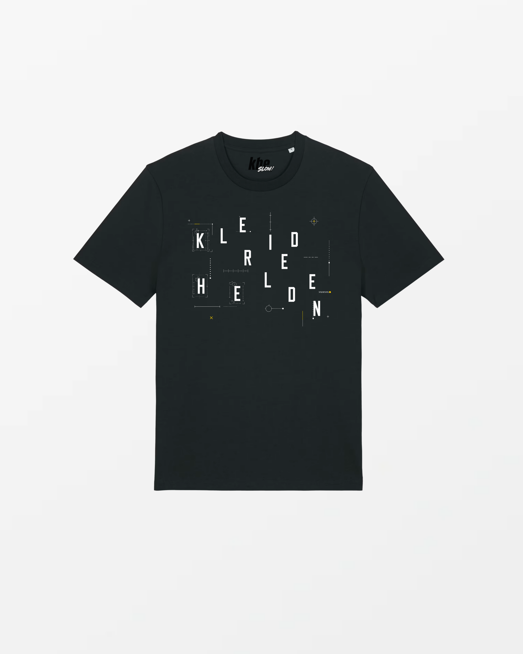 kheTee Unisex, 180g, „KLDH“, regular fit, aus Bio-Baumwolle