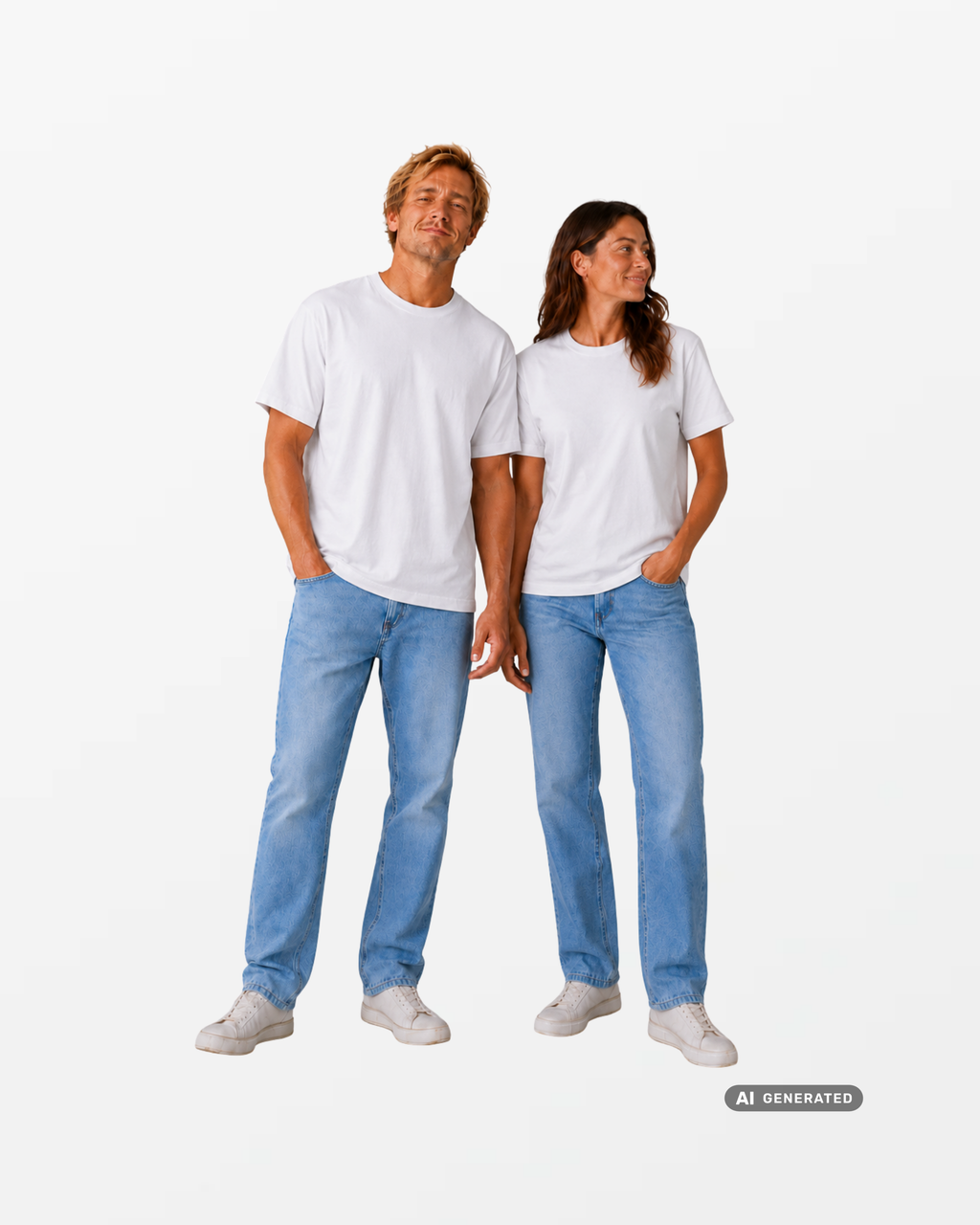 kheTee Unisex, boxy fit, T-Shirt aus regenerativer Baumwolle