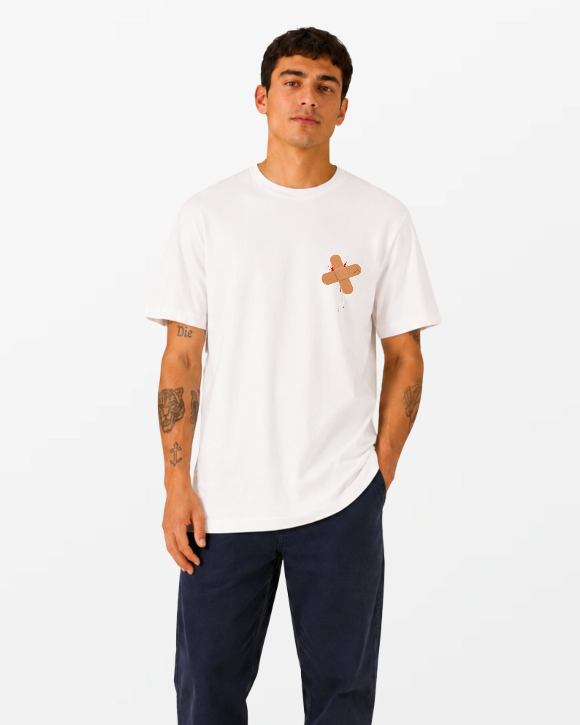 kheTee Unisex, 215g, „Hurt“, relaxed fit, aus Bio-Baumwolle