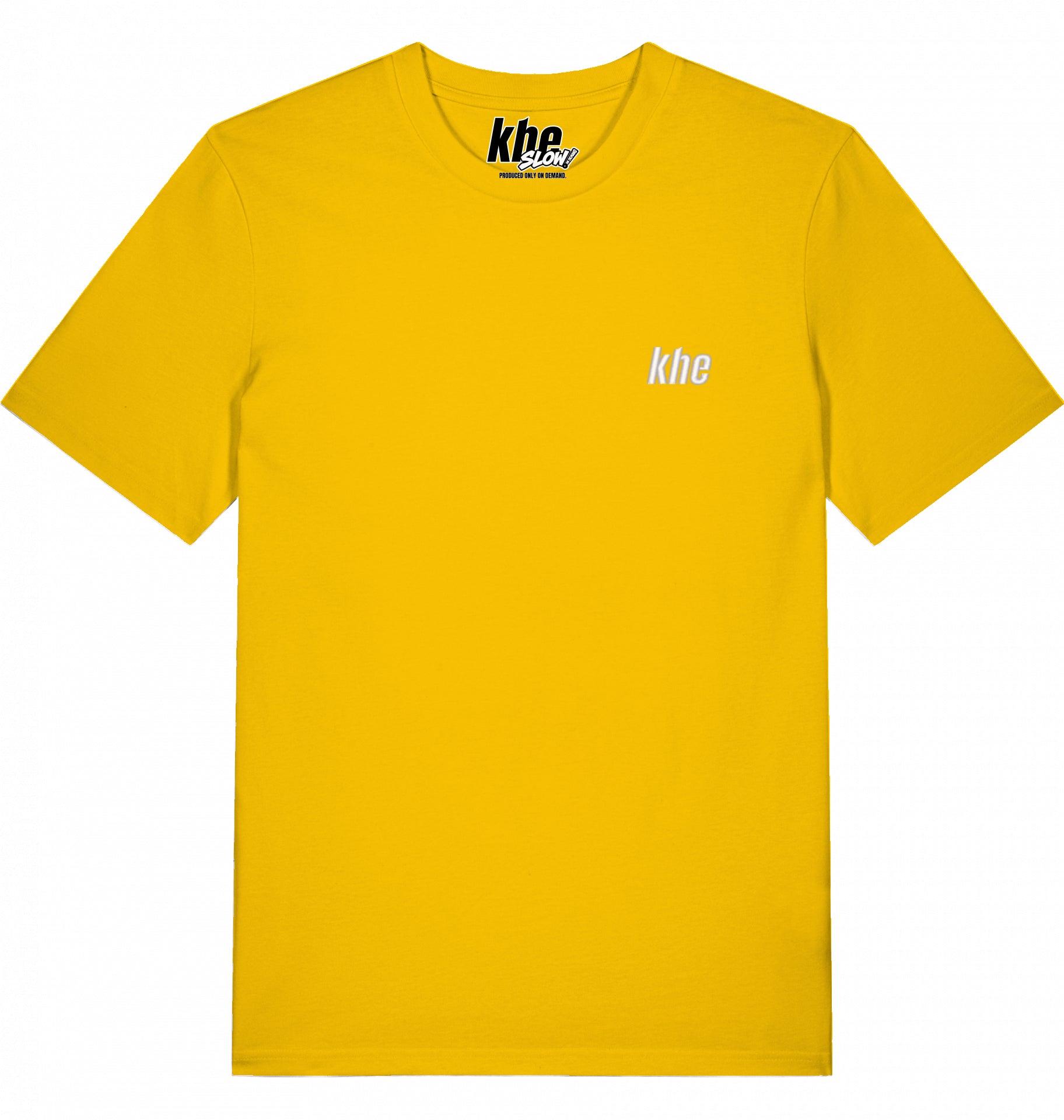 kheTee Unisex 180gr  "embroidered" (E001)