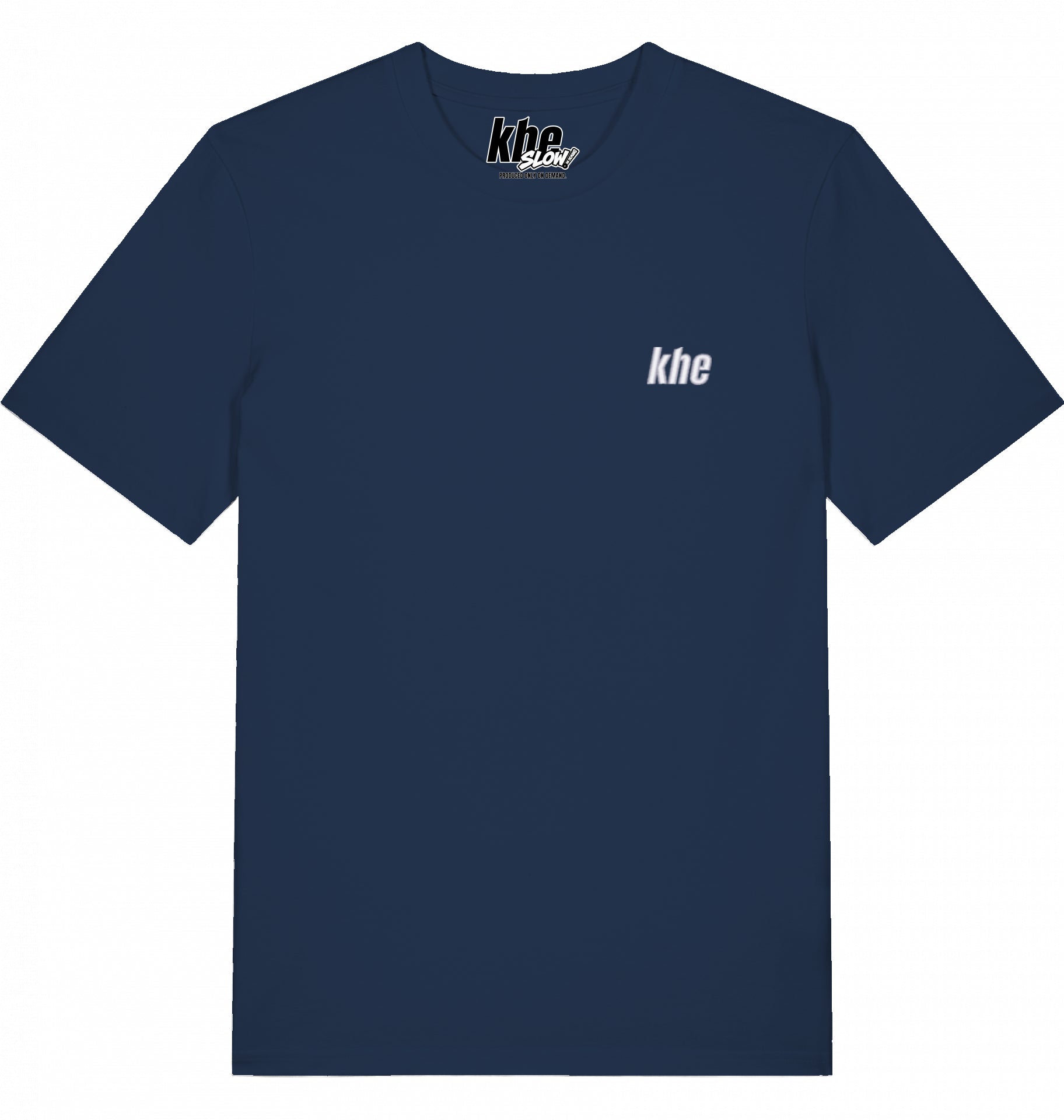 kheTee Unisex 180gr  "embroidered" (E001)