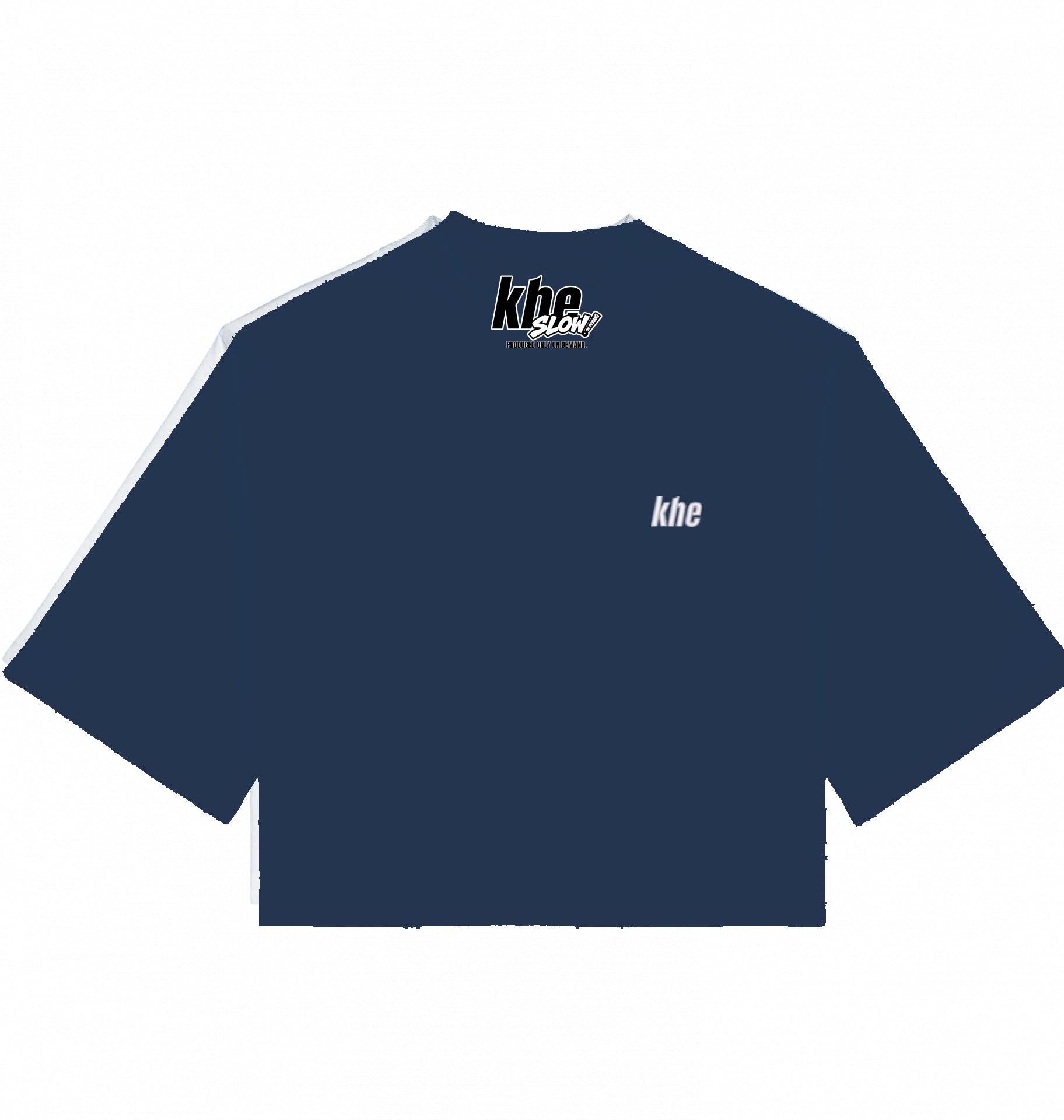 kheTee W Cropped "embroidered" (E005)