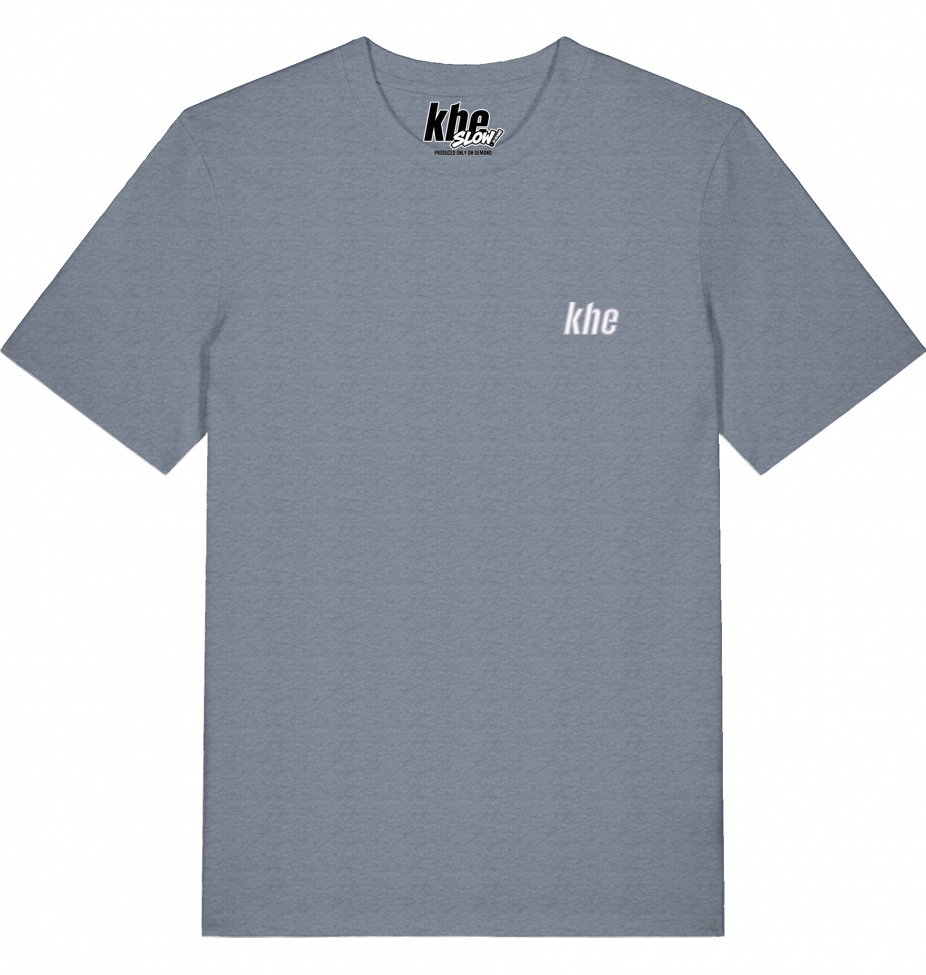 kheTee Unisex 180gr  "embroidered" (E001)
