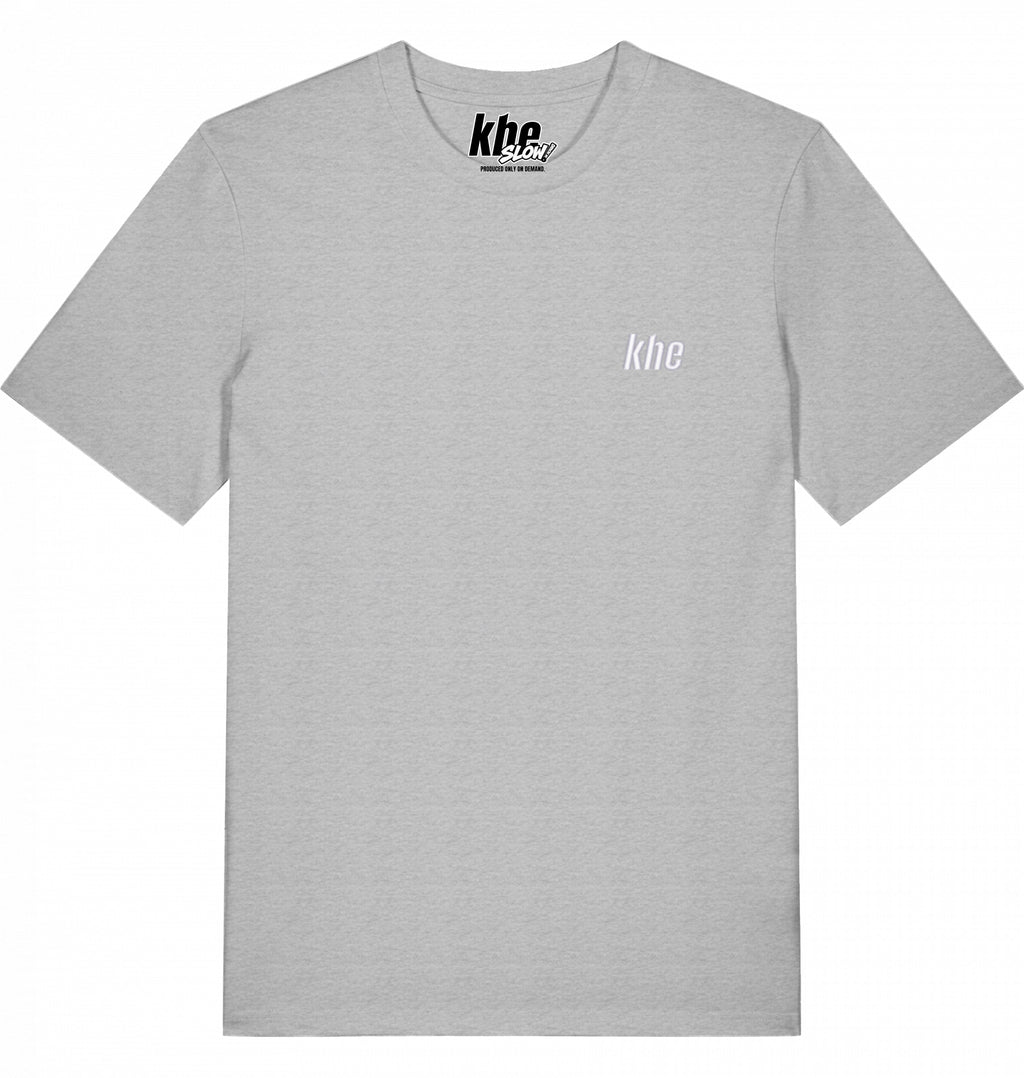 kheTee Unisex 180gr  "embroidered" (E001)