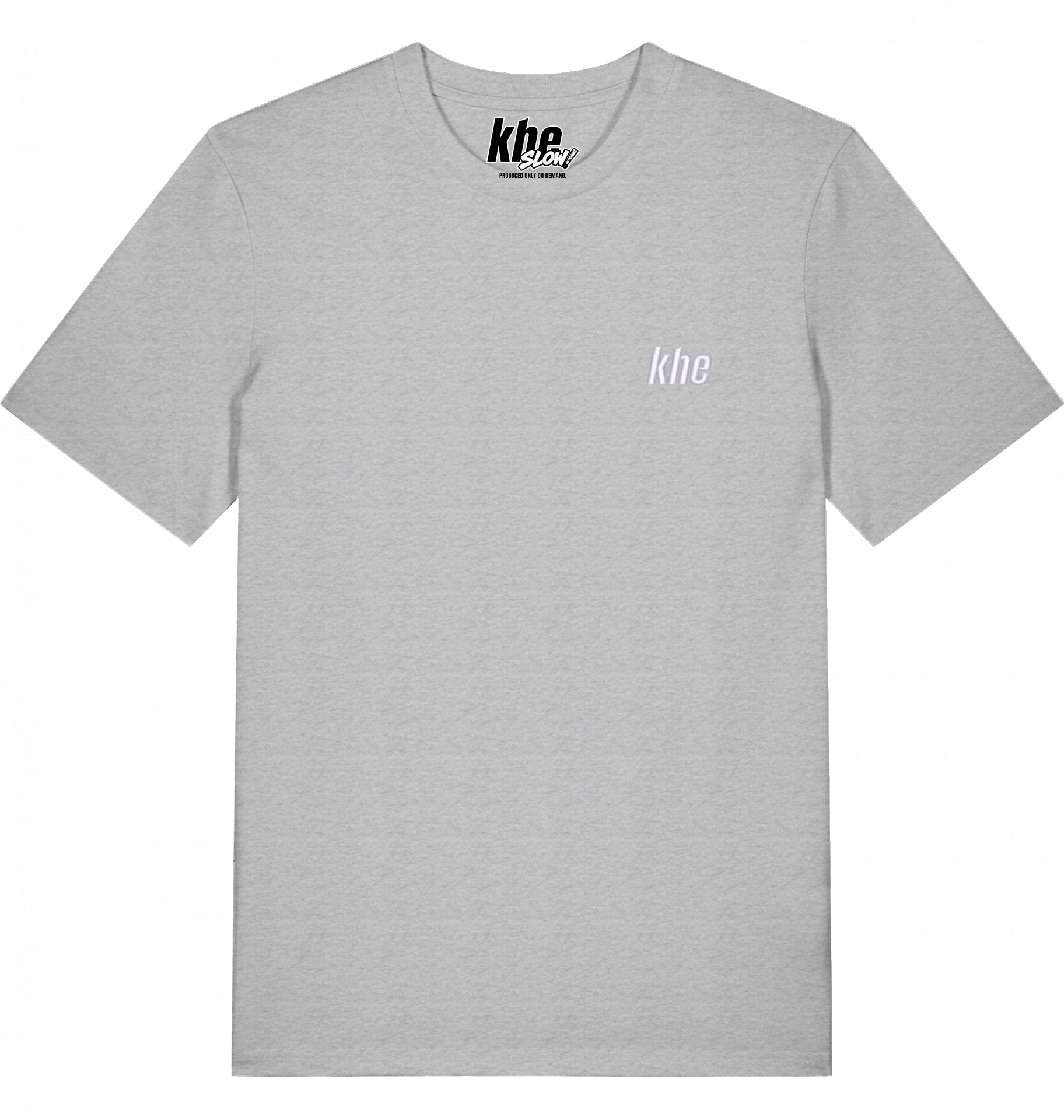 kheTee Unisex 180gr  "embroidered" (E001)